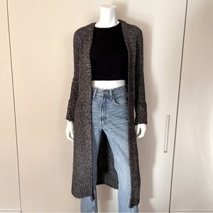 LINE KNITWEAR LONG OPEN CARDIGAN